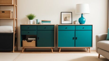 Как создать модульную мебель из обычных коробок для хранения, обновив интерьер с минимальным бюджетом